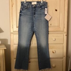 Mother Outsider Step Fray sz 28